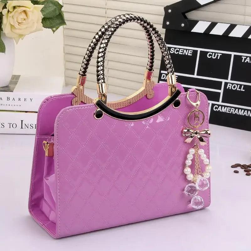 Fashion Ladies Crossbody Bag Large Capacity Pendant Waterproof Satchel - So Real Fashion