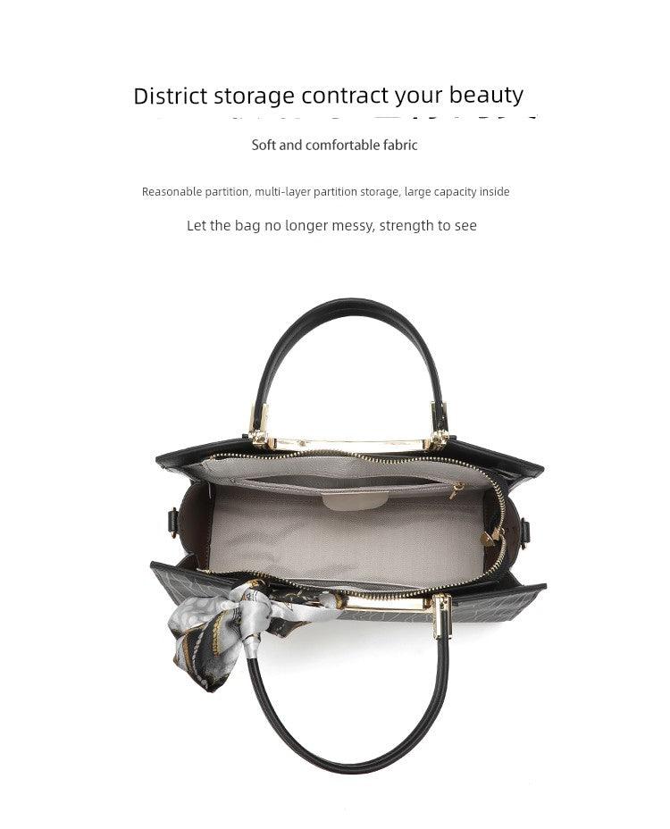 Classy Sentong Qin Elegant Middle-Aged Women's Handbag - So Real Fashion