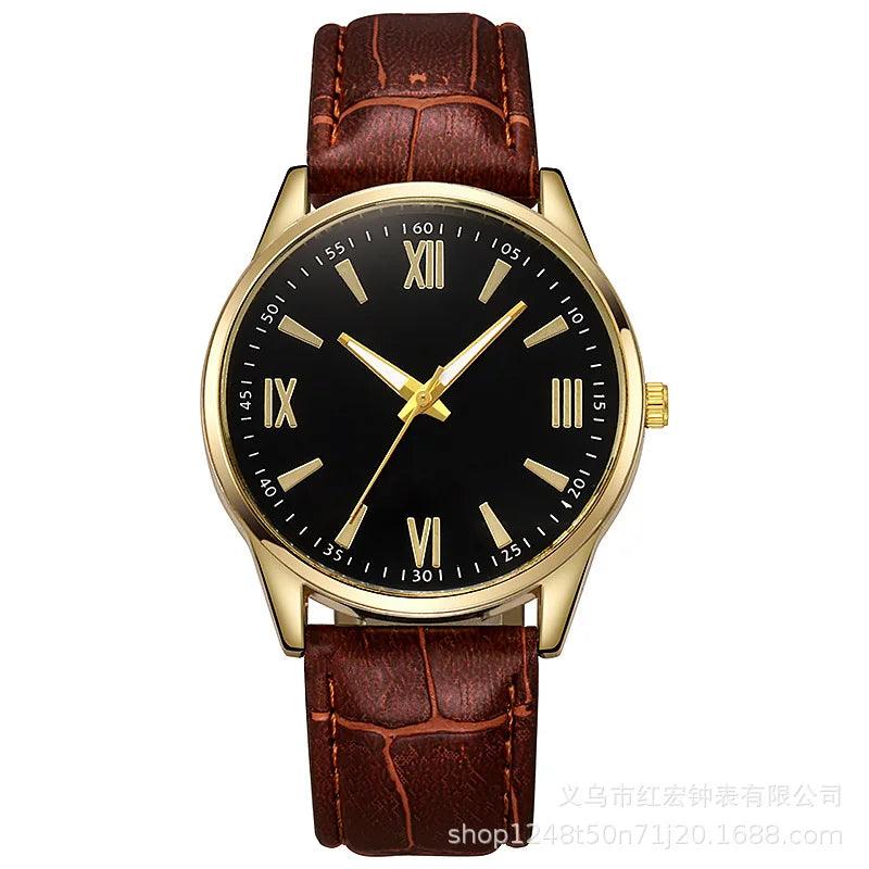 Ultra Thin Casual Quartz Watches Luxury Minimalist Watch for Men Leather Strap Men Business Quartz Wristwatches Reloj Montre New - So Real Fashion