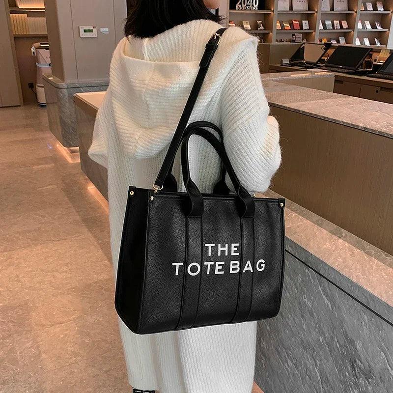 Luxury Designer Bag Tote Women Handbags Letter Shoulder Bags Brands Soft PU Shopper Purses Crossbody Bags for Women Clutch - So Real Fashion