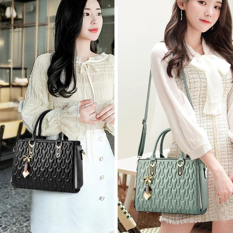 Women's Tote Bag Luxury Designer Fashion Shoulder Bags Large Capacity Graceful Hand Bags for Women Casual Female Handbags - So Real Fashion