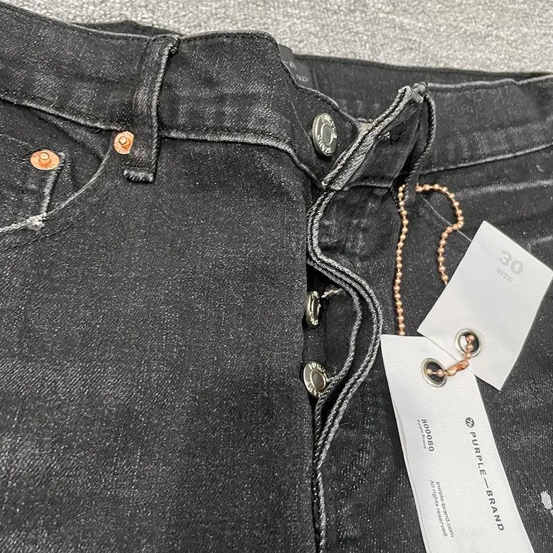 2025 Washed Black High Street Jeans Pants Men Woman Hip Hop Best Quality Vintage Hole Old Casual Trousers Classic Fashion - So Real Fashion