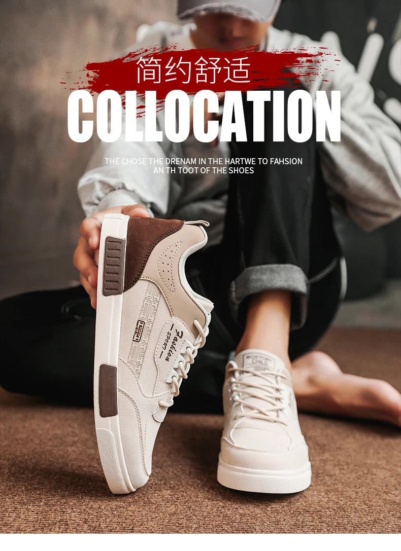 Men Shoes Summer Skateboarding Shoes Vulcanized Fashion Casual Sport Shoes For Men Flat Sneakers Walking Footwear