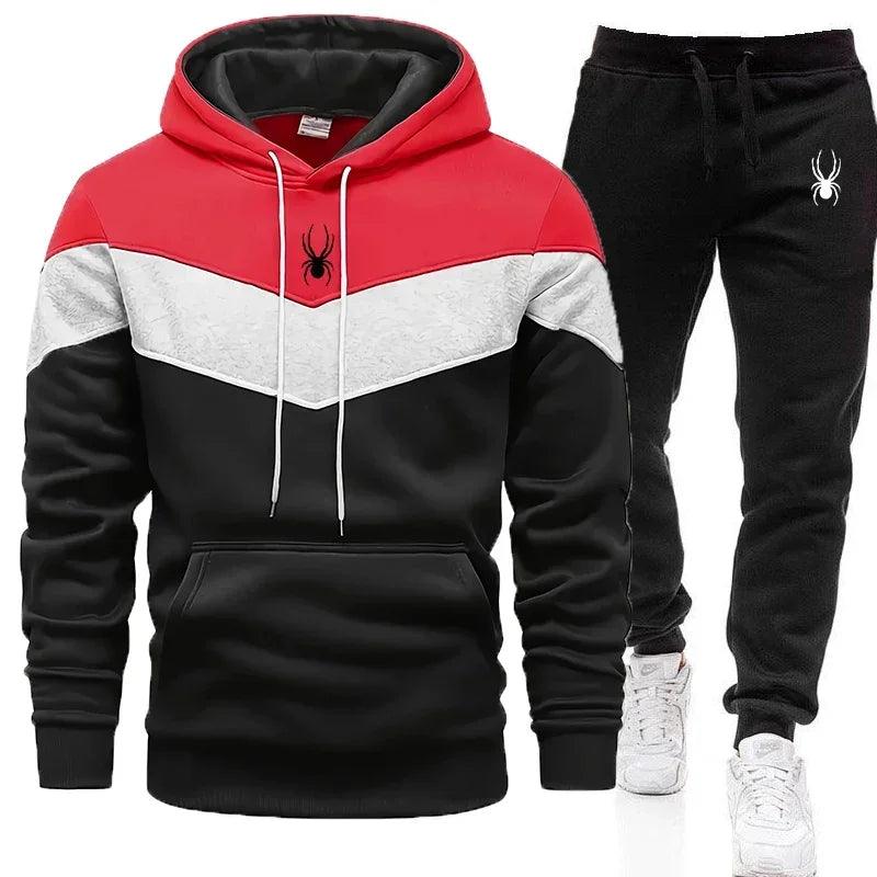 Men's Clothing Casual Sweatshirt Suit Sweatshirts for Men Daily Tricolor Hoodies Hot High Quality 2024 Sports Tracksuit Jogging - So Real Fashion