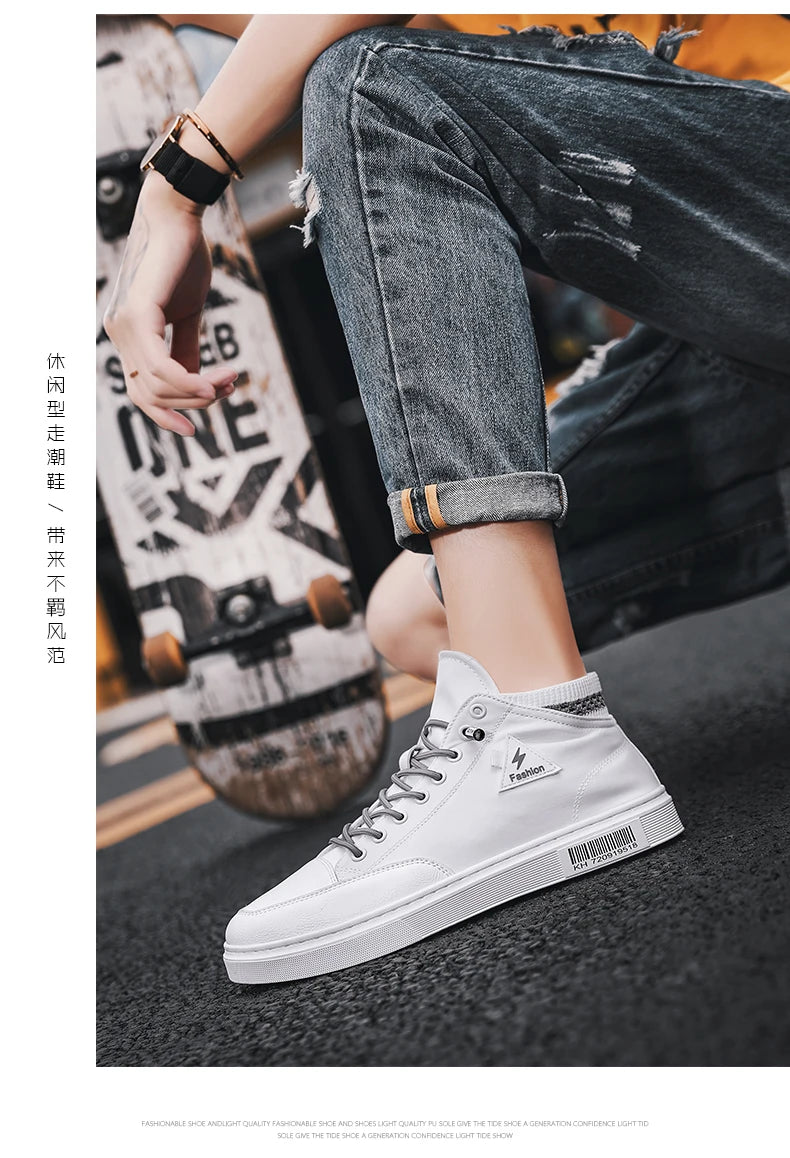 Tenis Masculino 2023 Brand Men Luxury Sneakers Fashion Men Tennis Shoes High Gang Lace-up Gym Sports Mens Footwear Loafers Shoes