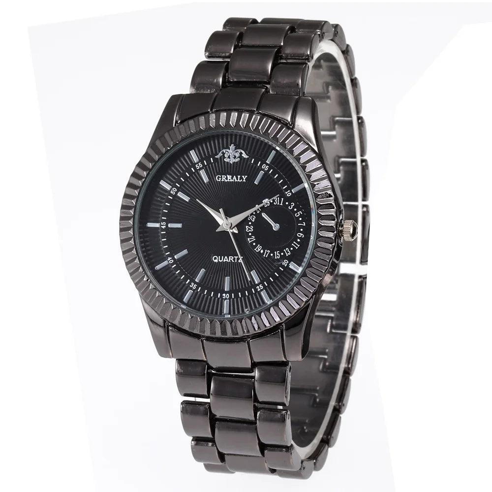 New Fashion Women Watches Ladies Steel Bracelet Wristwatch Lovers Watch Men Women Casual Quartz Watch Relogio Feminino Men Watch - So Real Fashion