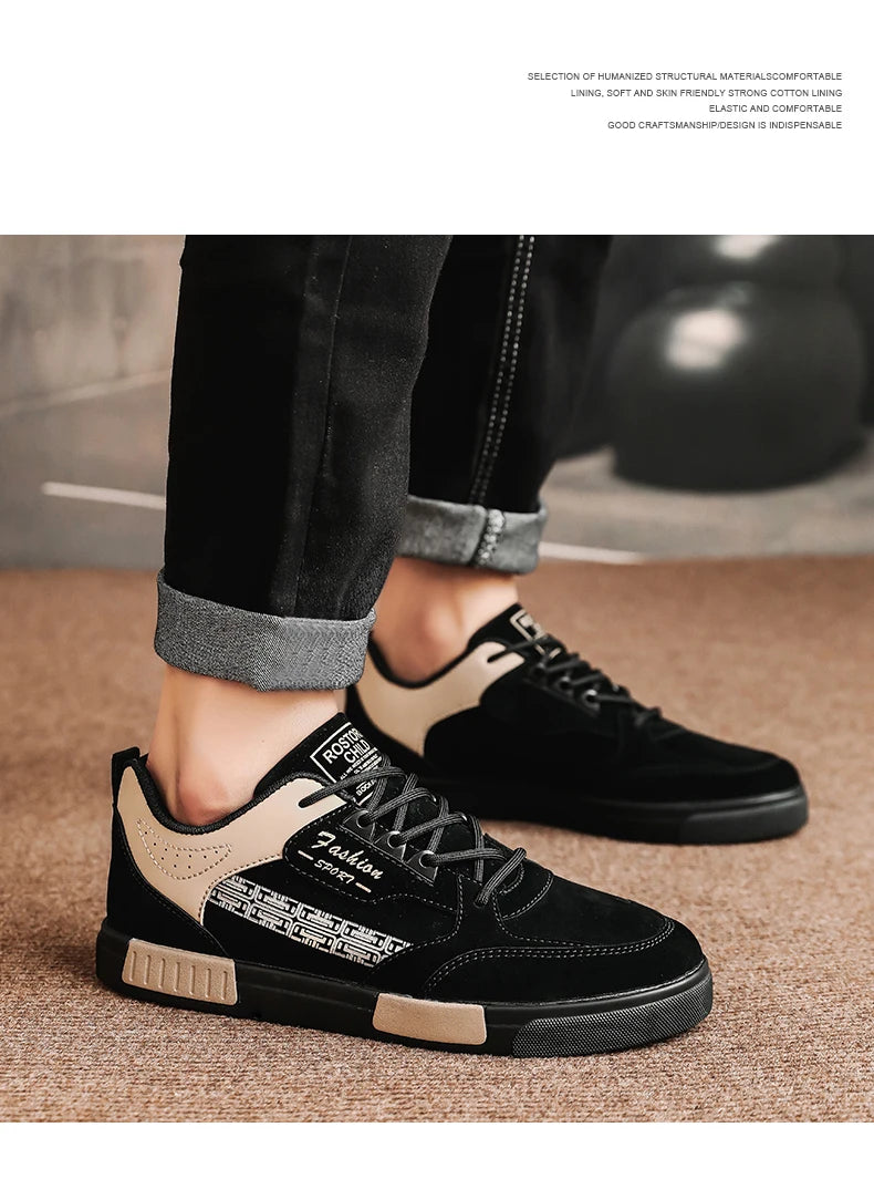 Men Shoes Summer Skateboarding Shoes Vulcanized Fashion Casual Sport Shoes For Men Flat Sneakers Walking Footwear