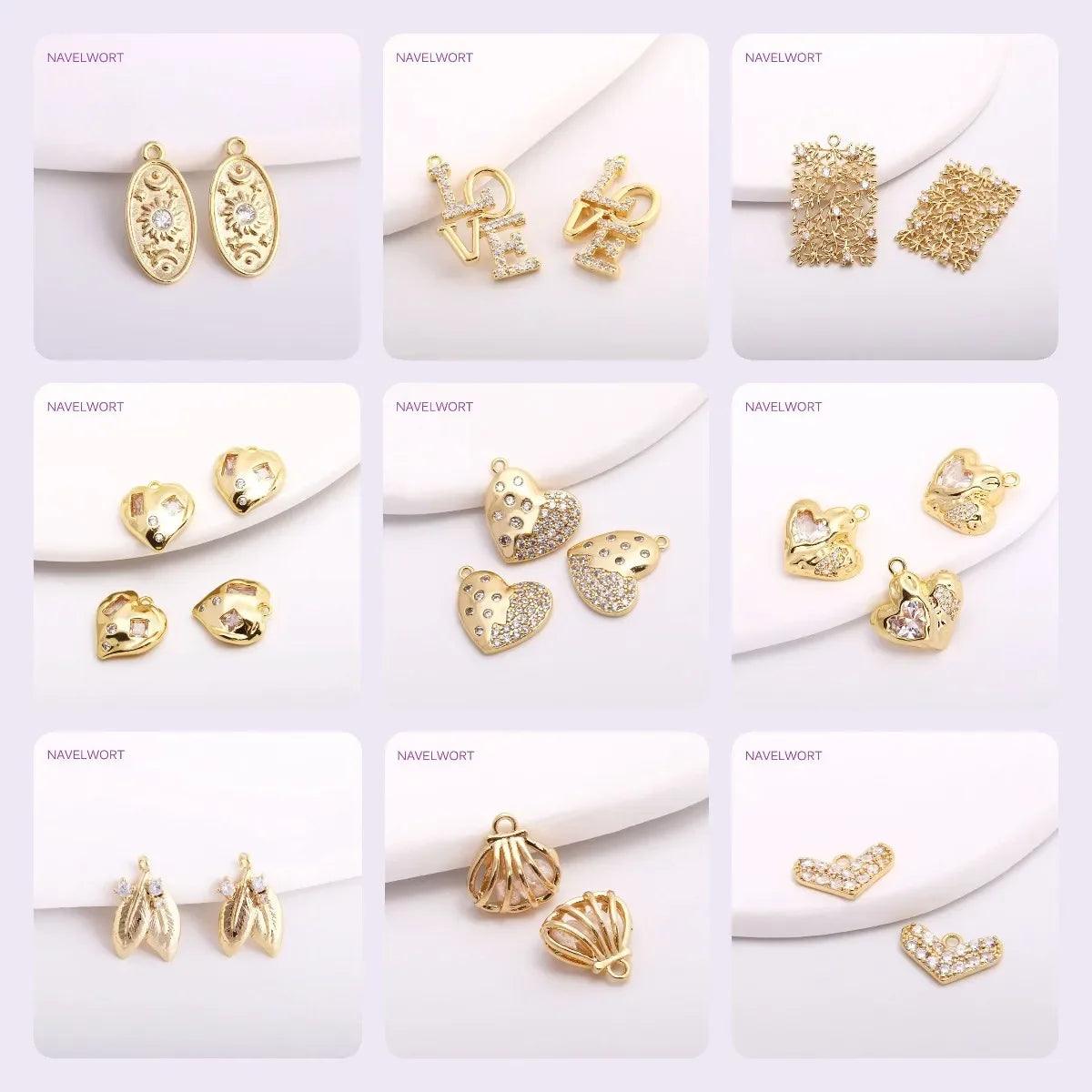 18K Gold Plated Brass Bamboo/Butterfly OT Clasps Toggle Clasps Jewelry Connector For DIY Making Necklace Bracelet Supplies - So Real Fashion