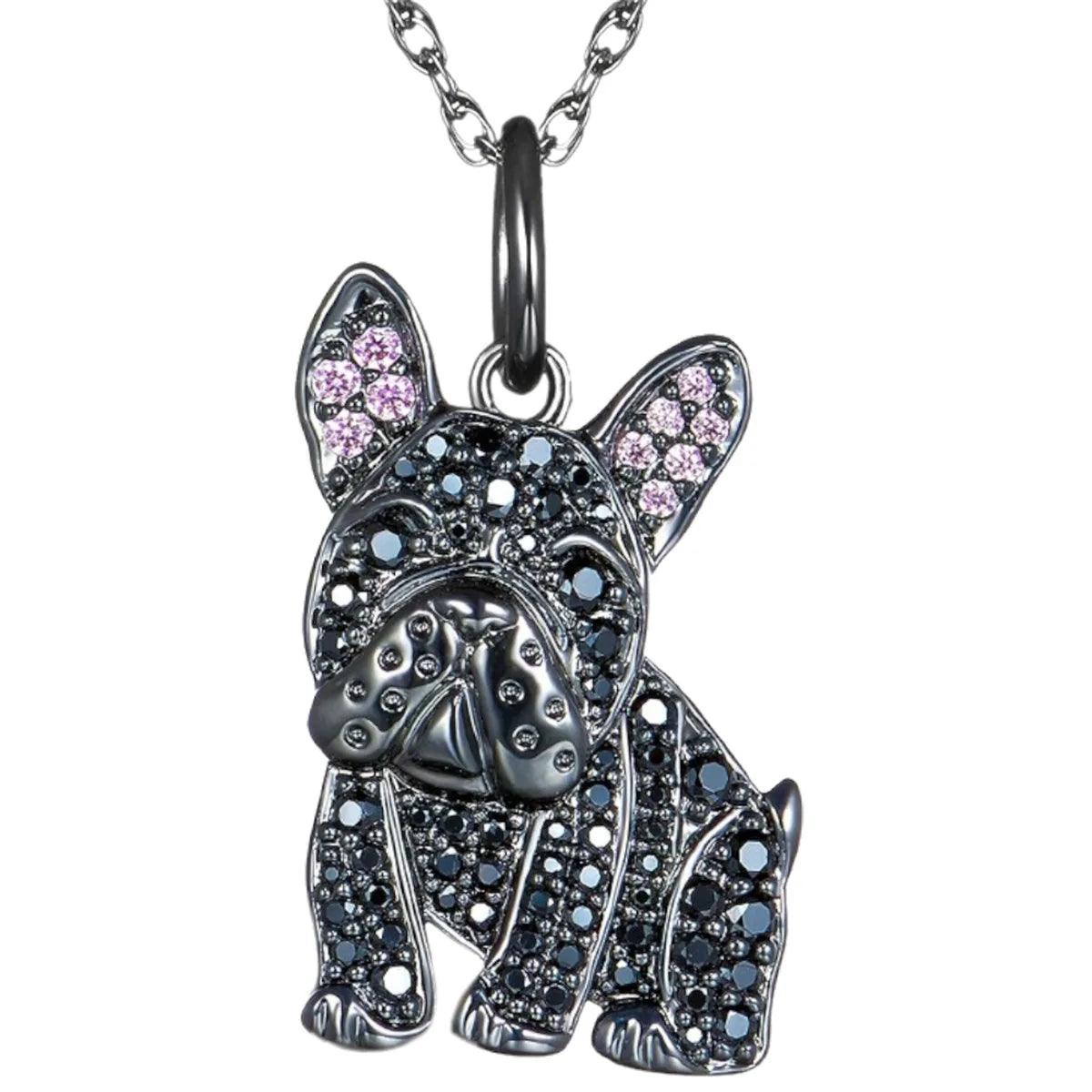 Exquisite and Cute Schnauzer Dog Pendant Necklace for Women Elegant Pet Puppy Jewelry Animal Accessories Dog Lovers Gift - So Real Fashion