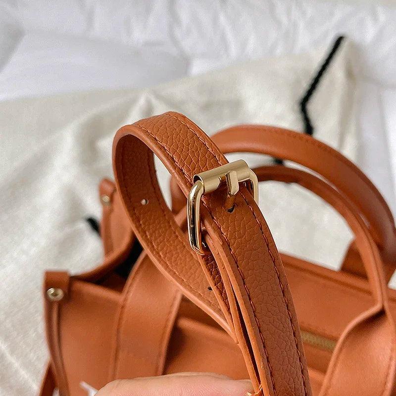 Luxury Designer Bag Tote Women Handbags Letter Shoulder Bags Brands Soft PU Shopper Purses Crossbody Bags for Women Clutch - So Real Fashion