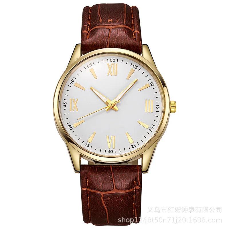 Ultra Thin Casual Quartz Watches Luxury Minimalist Watch for Men Leather Strap Men Business Quartz Wristwatches Reloj Montre New - So Real Fashion