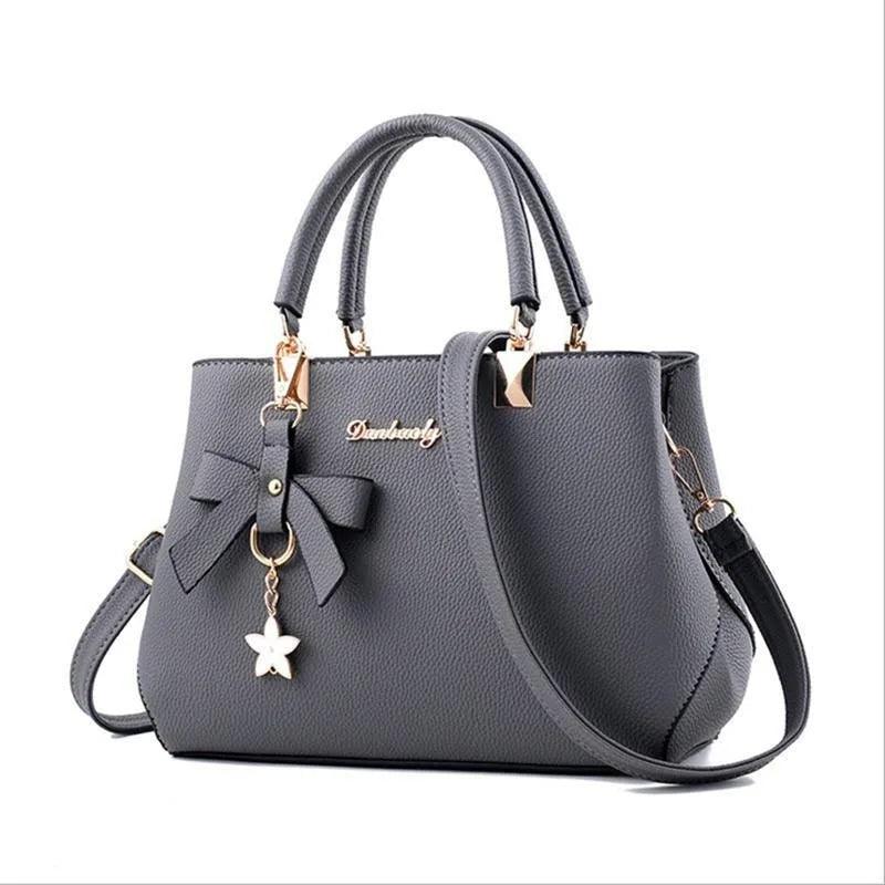 Women Handbag Patchwork Shoulder Messenger Office Work PU Leather Female Bag Ladies Luxury Handbag Fashion Elegant Shoulder Bag - So Real Fashion