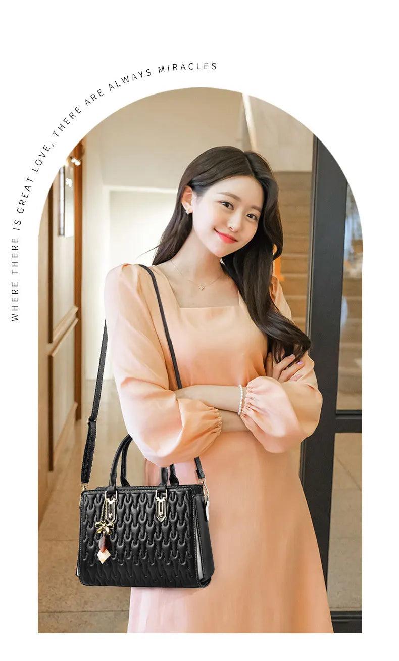 Women's Tote Bag Luxury Designer Fashion Shoulder Bags Large Capacity Graceful Hand Bags for Women Casual Female Handbags - So Real Fashion