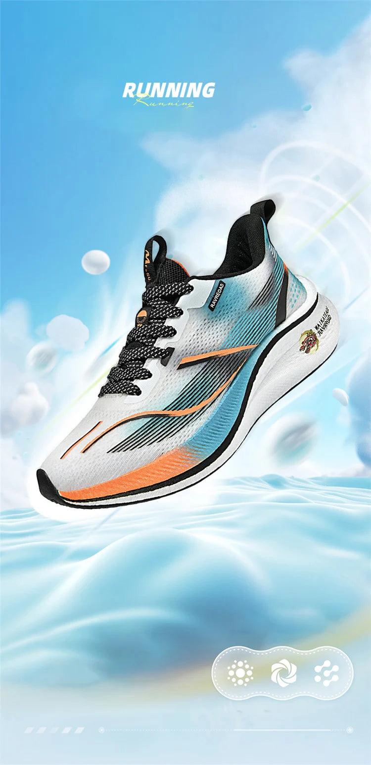 Men's Sneakers Professional Marathon Lightweight Carbon Plate Sports Running Shoes Anti-Slip Shock Absorbing Training Shoes - So Real Fashion