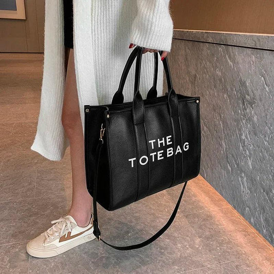 Luxury Designer Bag Tote Women Handbags Letter Shoulder Bags Brands Soft PU Shopper Purses Crossbody Bags for Women Clutch - So Real Fashion