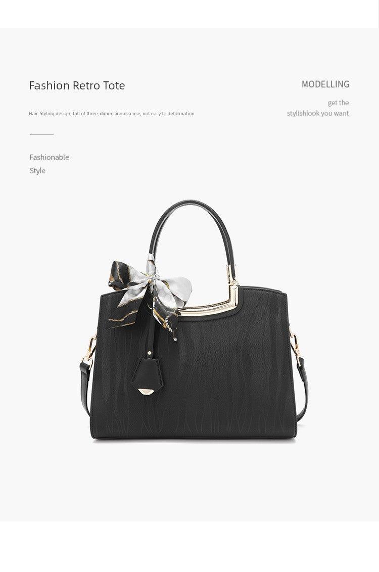 Classy Sentong Qin Elegant Middle-Aged Women's Handbag - So Real Fashion