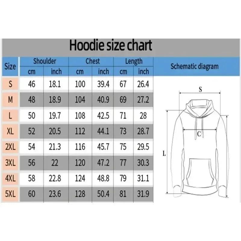 Autumn and Winter Fashion Trend New Cotton Printed Men's and Women's Fashion Brand Casual American Sports Loose Hoodie - So Real Fashion