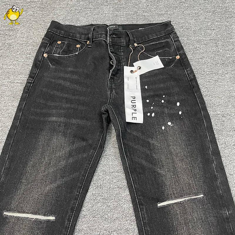 2025 Washed Black High Street Jeans Pants Men Woman Hip Hop Best Quality Vintage Hole Old Casual Trousers Classic Fashion - So Real Fashion