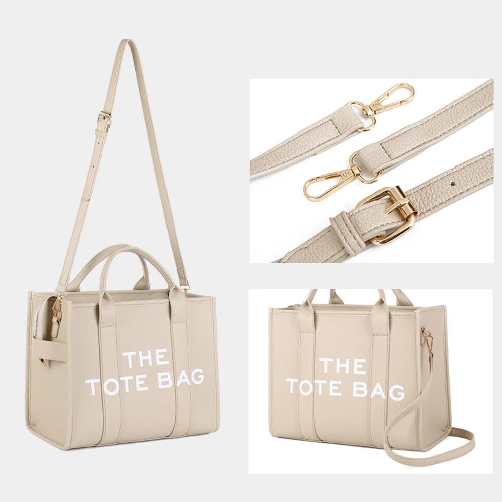 Tote Bag 2024 Luxury Designer Bag Tote Women Handbags Letter Shoulder Bags Brands Shopper Purses Crossbody Bags for Women Clutch - So Real Fashion