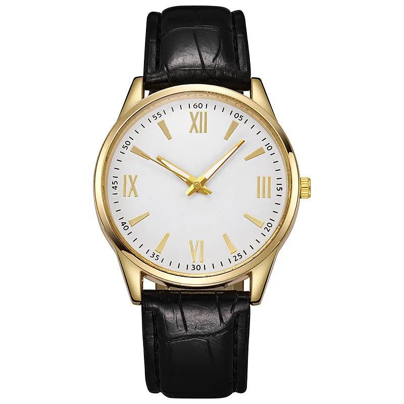 Ultra Thin Casual Quartz Watches Luxury Minimalist Watch for Men Leather Strap Men Business Quartz Wristwatches Reloj Montre New - So Real Fashion