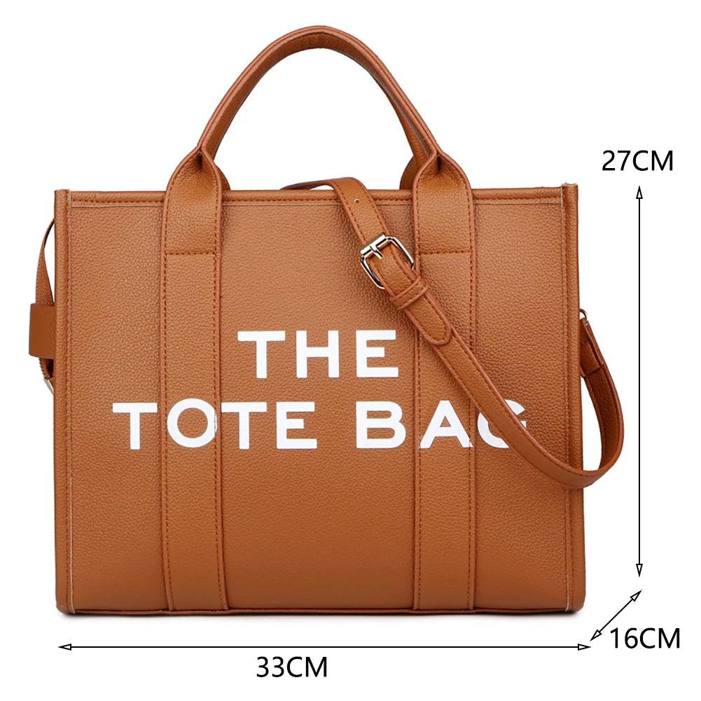 Tote Bag 2024 Luxury Designer Bag Tote Women Handbags Letter Shoulder Bags Brands Shopper Purses Crossbody Bags for Women Clutch - So Real Fashion