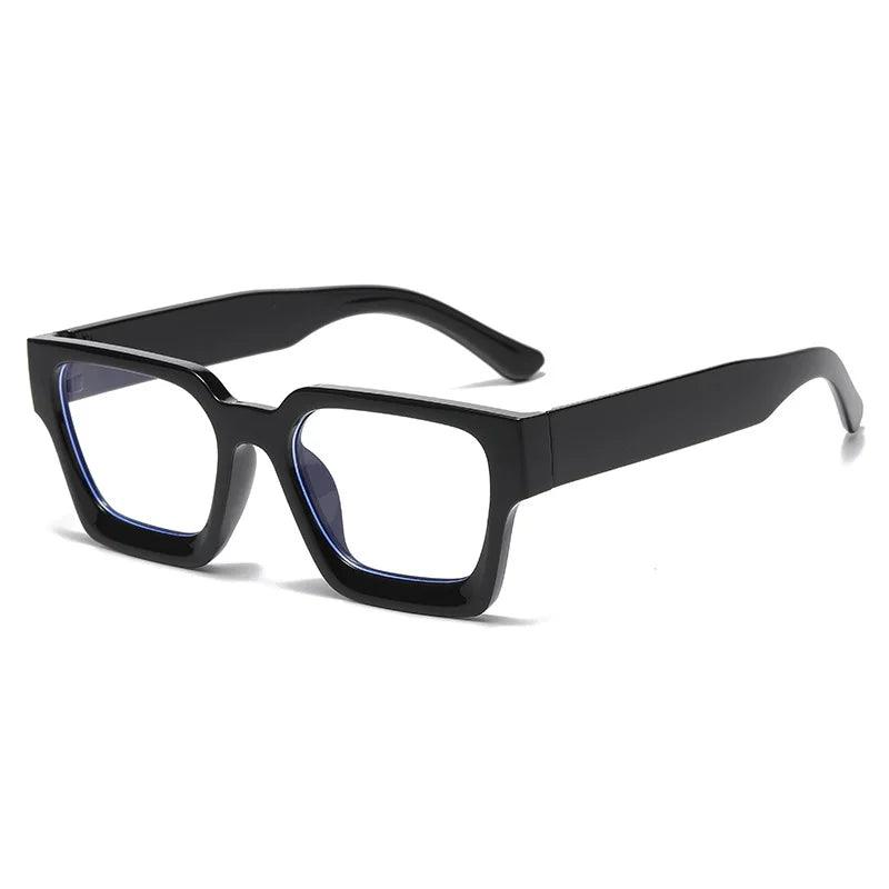 New Transparent Computer Glasses Frame Women Men Anti Blue Light Square Eyewear Blocking Glasses Optical Spectacle Eyeglass ﻿ - So Real Fashion