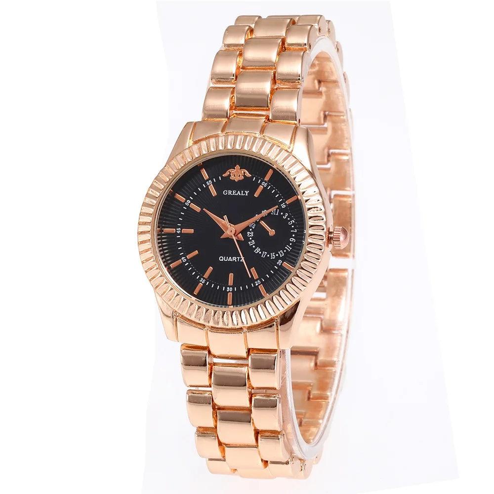 New Fashion Women Watches Ladies Steel Bracelet Wristwatch Lovers Watch Men Women Casual Quartz Watch Relogio Feminino Men Watch - So Real Fashion