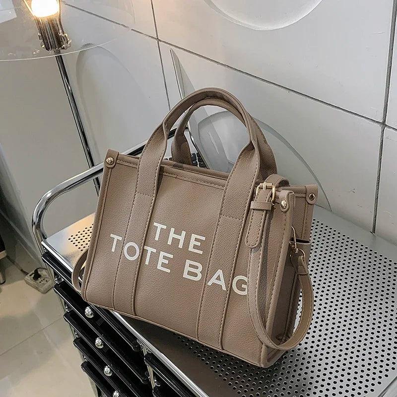 Luxury Designer Bag Tote Women Handbags Letter Shoulder Bags Brands Soft PU Shopper Purses Crossbody Bags for Women Clutch - So Real Fashion