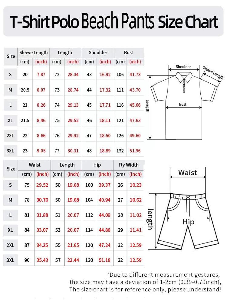 Men's Summer Tracksuit Sports Suit Men Set 3D Printed Casual Short Sleeve T Shirt Lapel Zip Polo Shirt Male Clothing Jogging - So Real Fashion