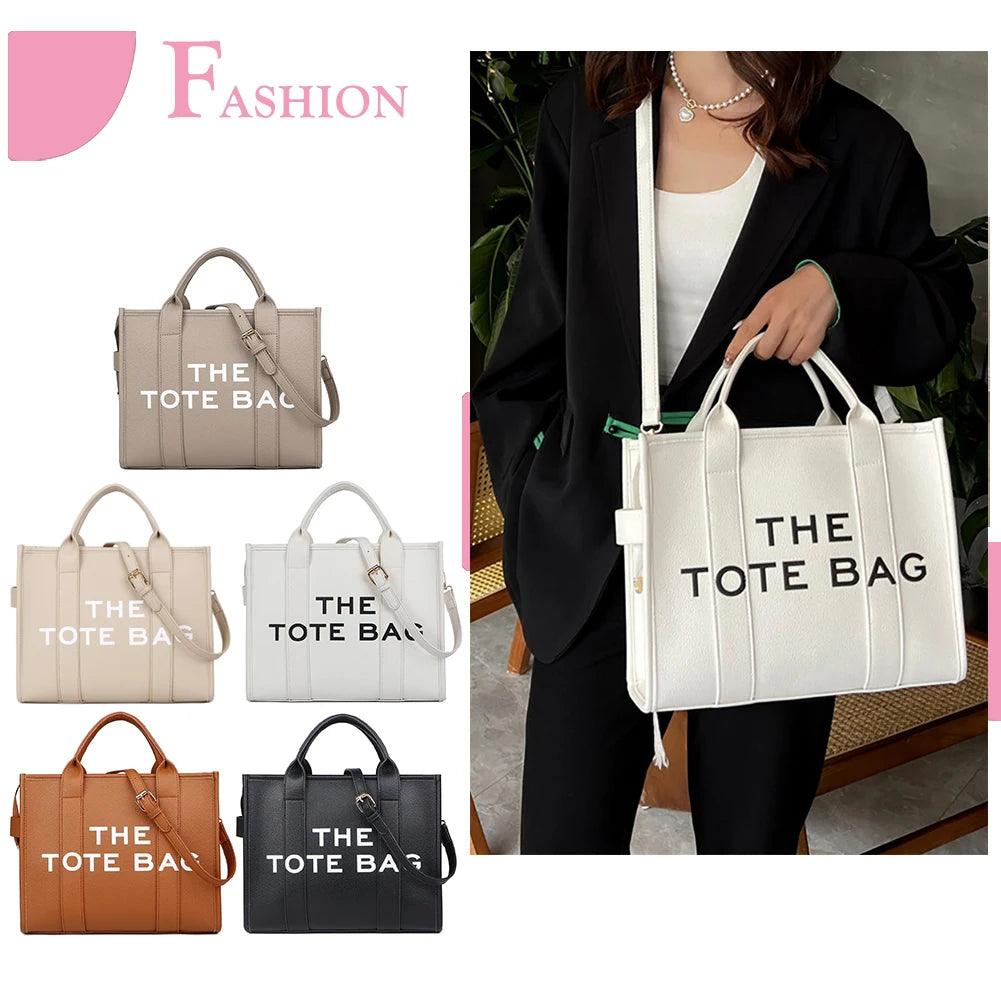 Tote Bag 2024 Luxury Designer Bag Tote Women Handbags Letter Shoulder Bags Brands Shopper Purses Crossbody Bags for Women Clutch - So Real Fashion