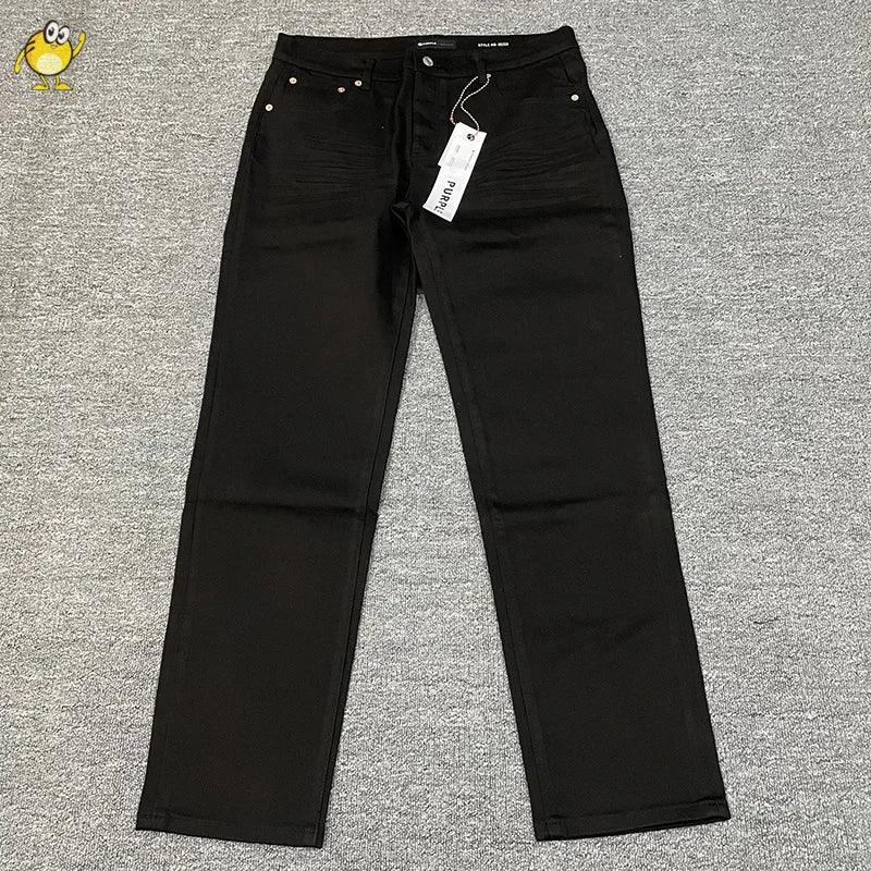 2025 Washed Black High Street Jeans Pants Men Woman Hip Hop Best Quality Vintage Hole Old Casual Trousers Classic Fashion - So Real Fashion