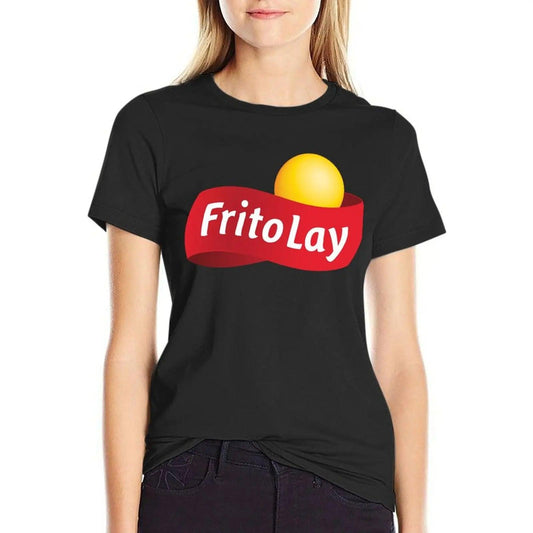 Fritolay logo For Fans T-Shirt cute tops Blouse Aesthetic clothing Women's summer blouses 2024 - So Real Fashion