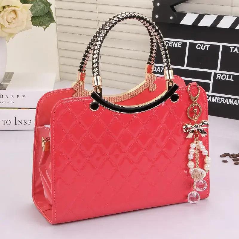 Fashion Ladies Crossbody Bag Large Capacity Pendant Waterproof Satchel - So Real Fashion