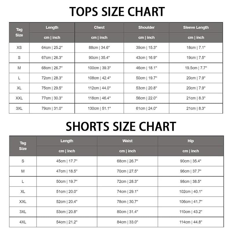 Summer Men's casual luxury T-shirt set Harajuku Y2k short sleeve cotton T-shirt and light casual knit shorts 2 men's sets - So Real Fashion