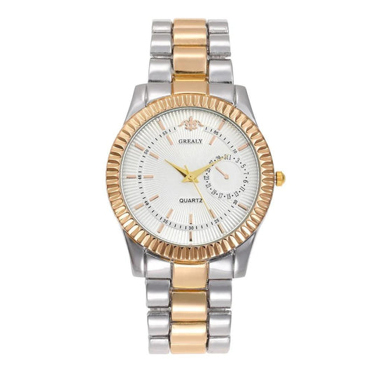 New Fashion Women Watches Ladies Steel Bracelet Wristwatch Lovers Watch Men Women Casual Quartz Watch Relogio Feminino Men Watch - So Real Fashion