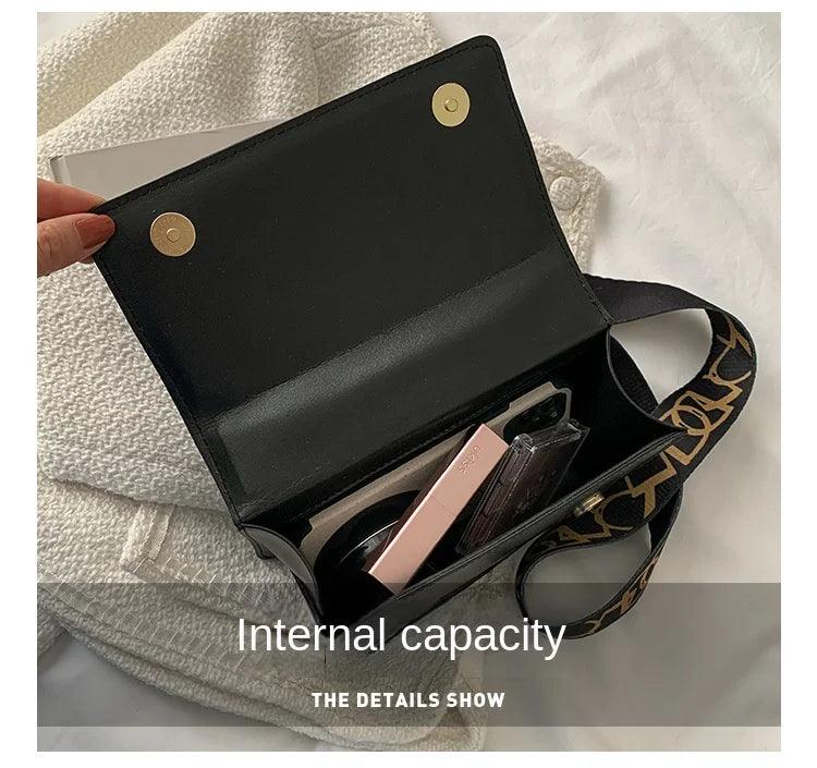 New WOMEN'S Bags Korean Version of the Lingge Chain Shoulder Bag Solid Color Messenger Small Square Bag - So Real Fashion