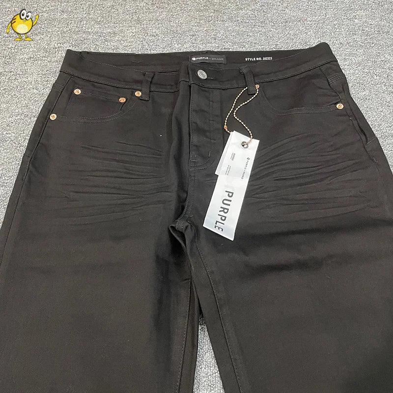 2025 Washed Black High Street Jeans Pants Men Woman Hip Hop Best Quality Vintage Hole Old Casual Trousers Classic Fashion - So Real Fashion