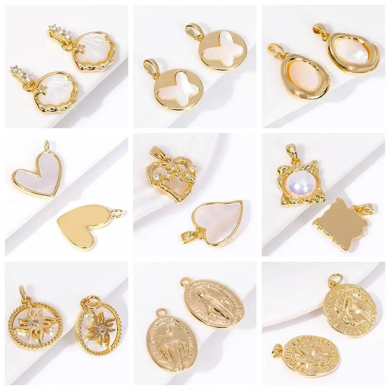 18K Gold Plated Brass Bamboo/Butterfly OT Clasps Toggle Clasps Jewelry Connector For DIY Making Necklace Bracelet Supplies - So Real Fashion