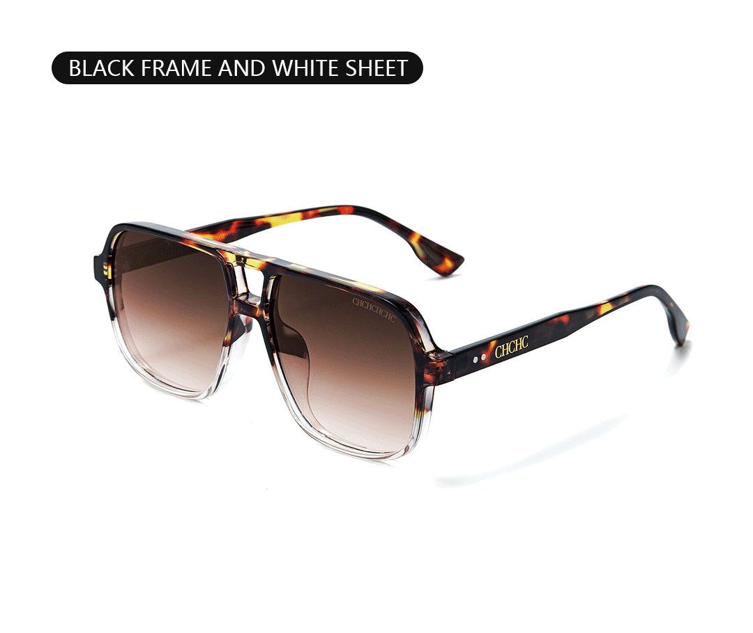 CH High Quality Drop Resistant Versatile Sunglasses Premium Feeling Luxury Branded Gradient Lens Sunglasses Multi-Occasion Desig - So Real Fashion