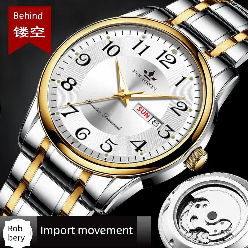 Genuine Goods Amani Famous Brand Watch Men Pure Mechanical Watch Automatic Cut Out New Arrival Luminous Waterproof Swiss Watch - So Real Fashion