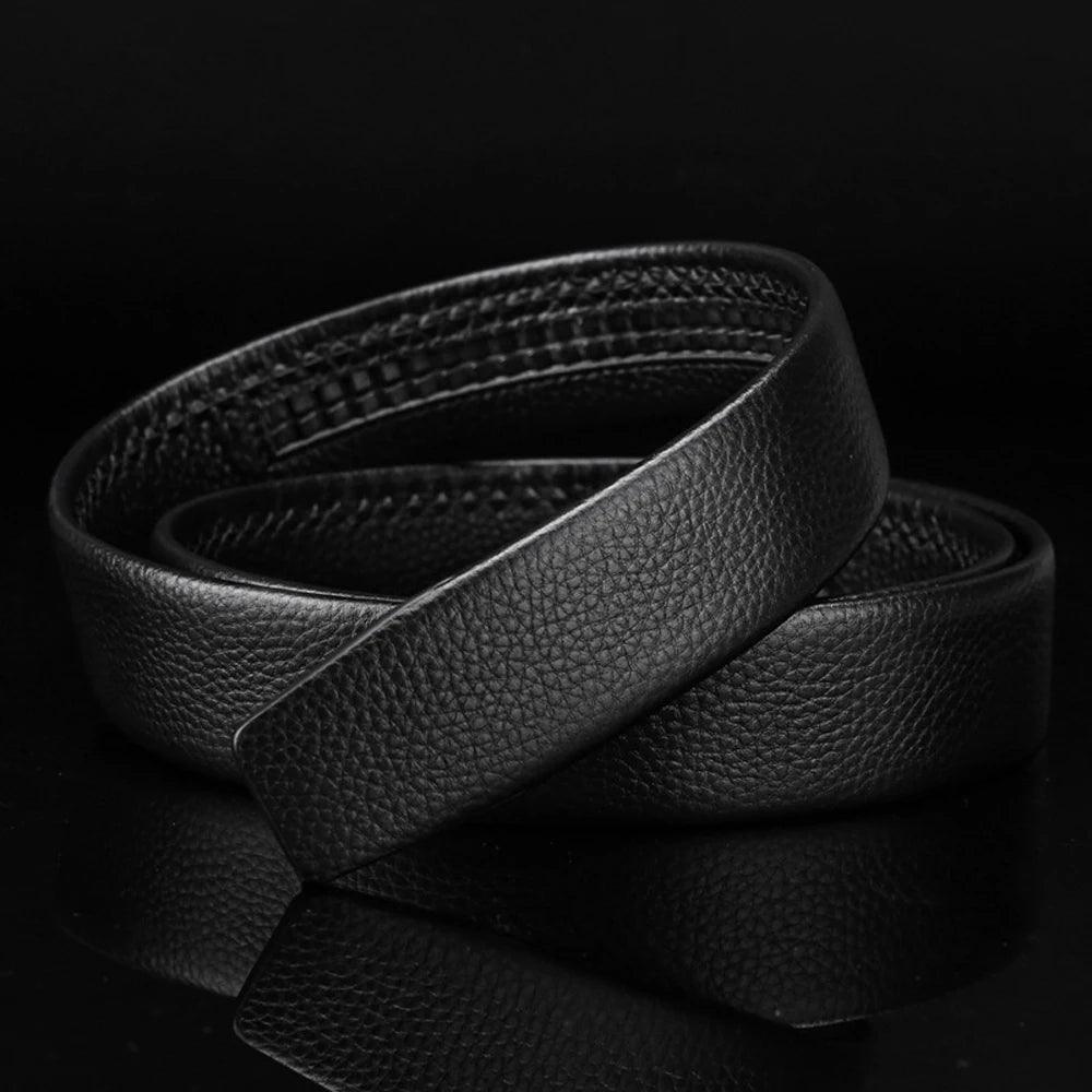 High-Grade Men's Embossing Automatic Checkoff Full-Grain Leather Business Waistband GG Belt Luxury Designer - So Real Fashion