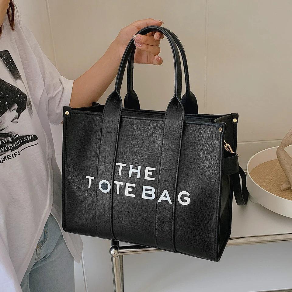 Luxury Designer Bag Tote Women Handbags Letter Shoulder Bags Brands Soft PU Shopper Purses Crossbody Bags for Women Clutch - So Real Fashion