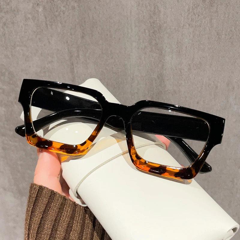 New Transparent Computer Glasses Frame Women Men Anti Blue Light Square Eyewear Blocking Glasses Optical Spectacle Eyeglass ﻿ - So Real Fashion