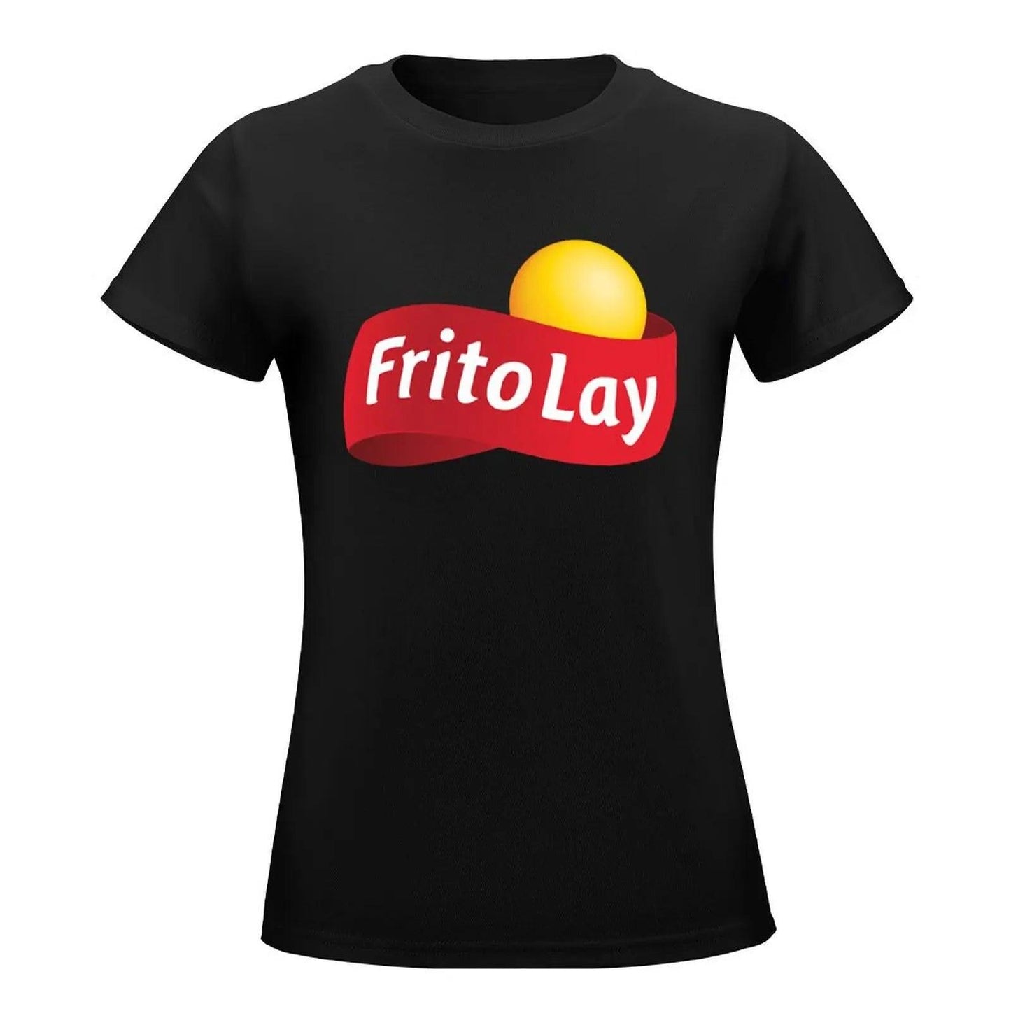 Fritolay logo For Fans T-Shirt cute tops Blouse Aesthetic clothing Women's summer blouses 2024 - So Real Fashion