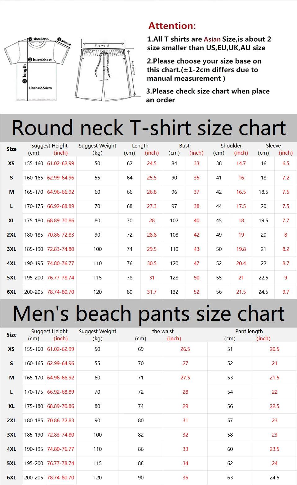 Summer vocation Men's Tshirt Set 3D Print Solid Color Men Round Neck T-Shirt Shorts Two Piece Set Casual Man Suits Clothing - So Real Fashion