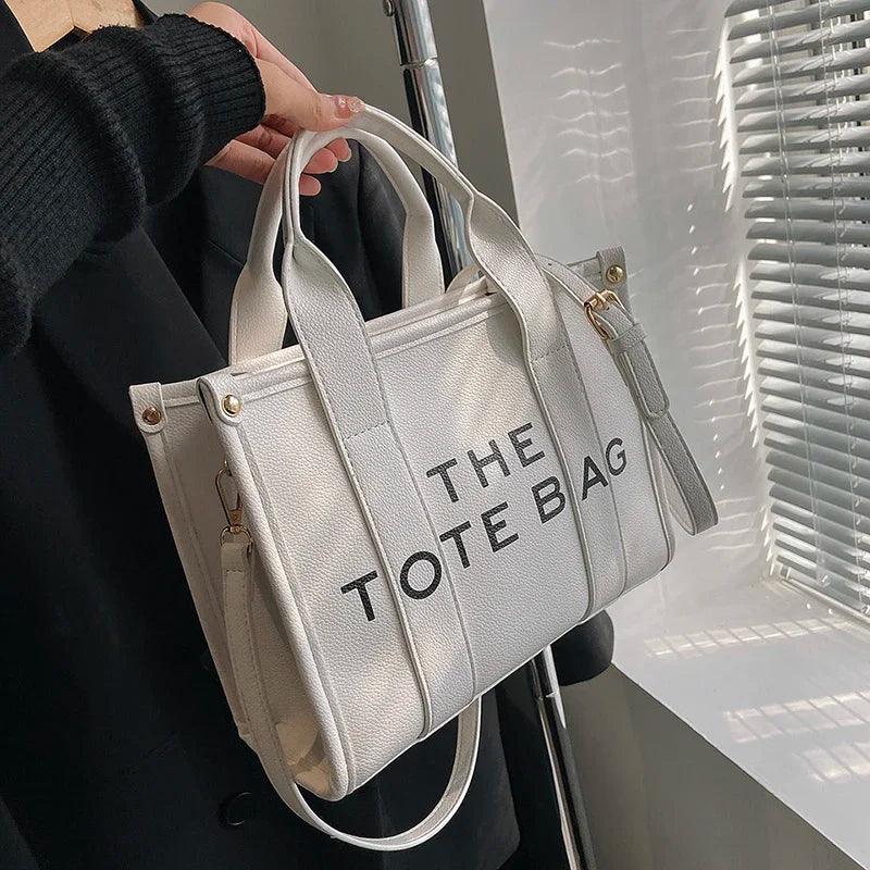 Luxury Designer Bag Tote Women Handbags Letter Shoulder Bags Brands Soft PU Shopper Purses Crossbody Bags for Women Clutch - So Real Fashion