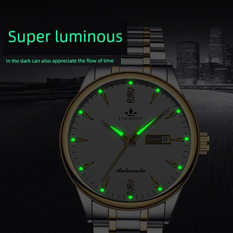 Genuine Goods Amani Famous Brand Watch Men Pure Mechanical Watch Automatic Cut Out New Arrival Luminous Waterproof Swiss Watch - So Real Fashion