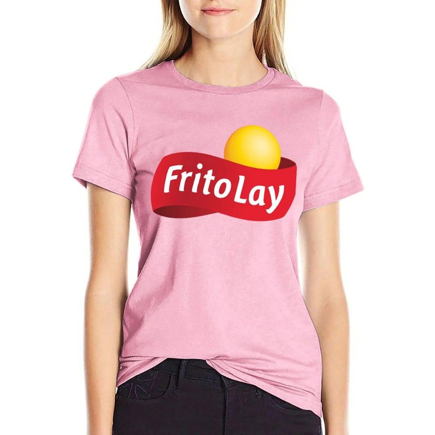 Fritolay logo For Fans T-Shirt cute tops Blouse Aesthetic clothing Women's summer blouses 2024 - So Real Fashion