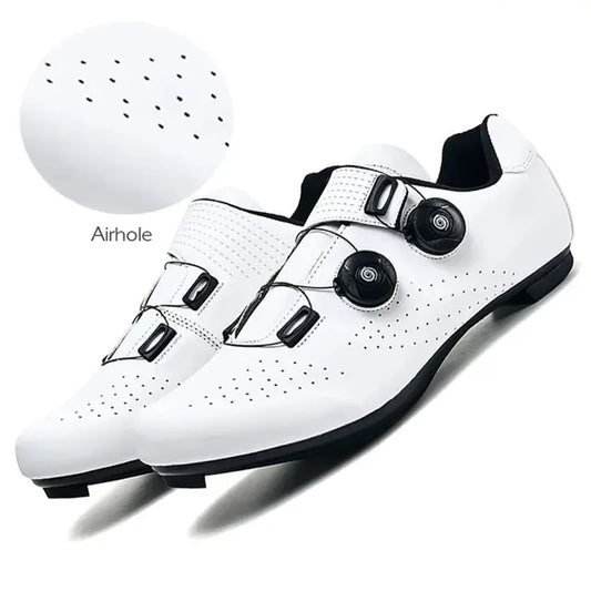 Cycling Sneaker MTB Men Sport Road Bike Boots Flat Racing Speed Sneakers Trail Mountain Bicycle Footwear Spd Pedal Cycling Shoes.