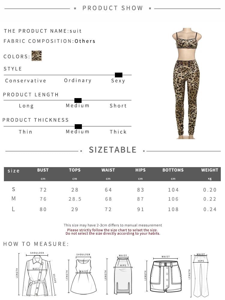 Weird Puss Summer Sexy 2 Piece Set Women Tracksuit Sporty Camisole Vest+Leggings Skinny Activity Fit Stretch Streetwear Outfits - So Real Fashion